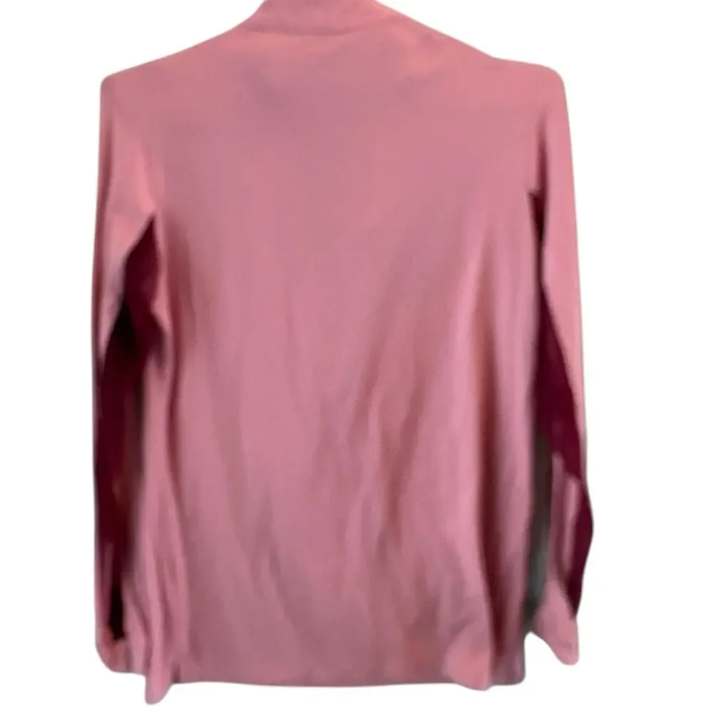 The Tailored Sportsman Pink Tailored Ladies Long Sleeve Icefil Sun Shirt S